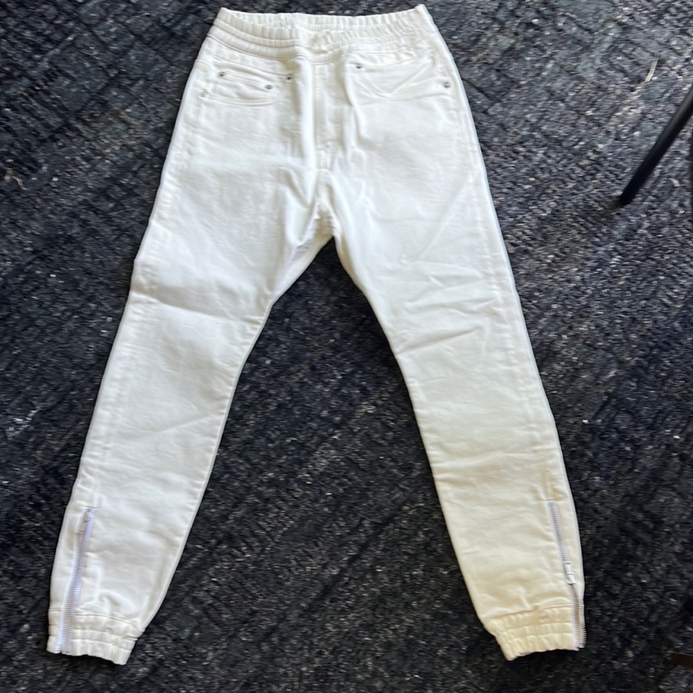 COPY - R13 utility white joggers NWOT